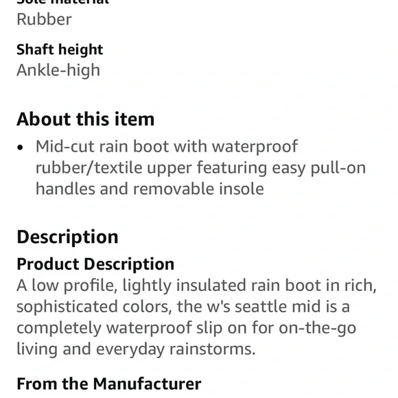 Bogs Women's Waterproof Ankle Boots - Black - Picture 6 of 9